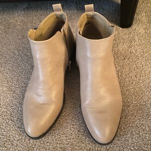 Bamboo side zip booties